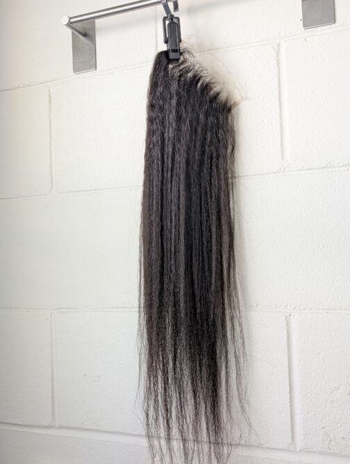 HBM Single Drawn Kinky Straight Bundles - Image 4